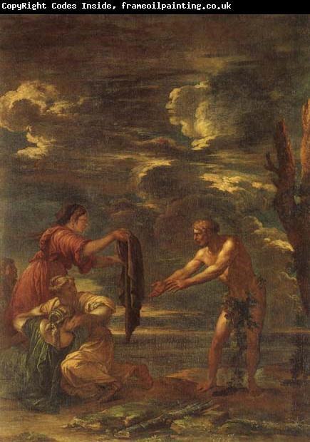 Salvator Rosa Odysseus and Nausicaa